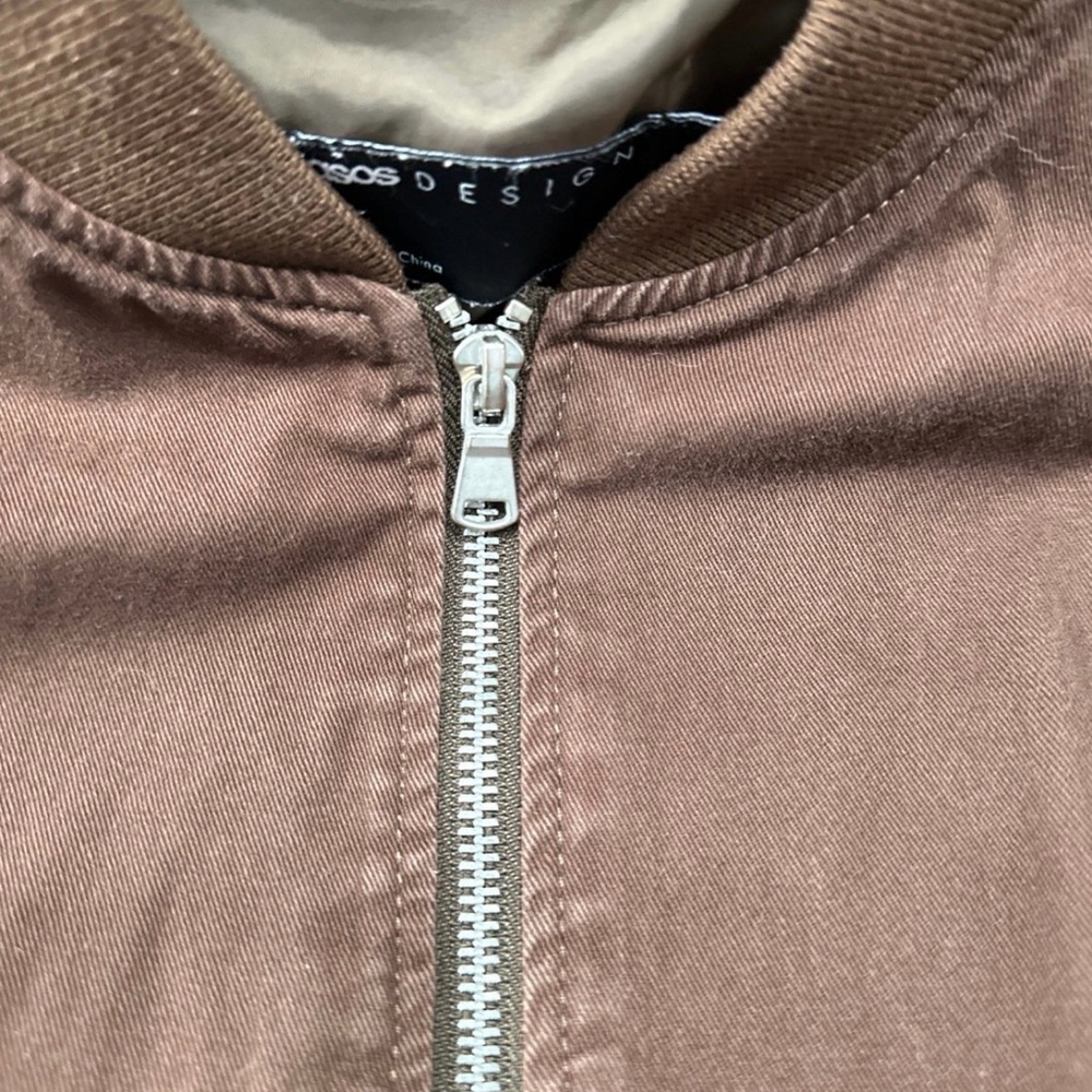 ASOS design bomber jacket brown - Picture 7 of 12